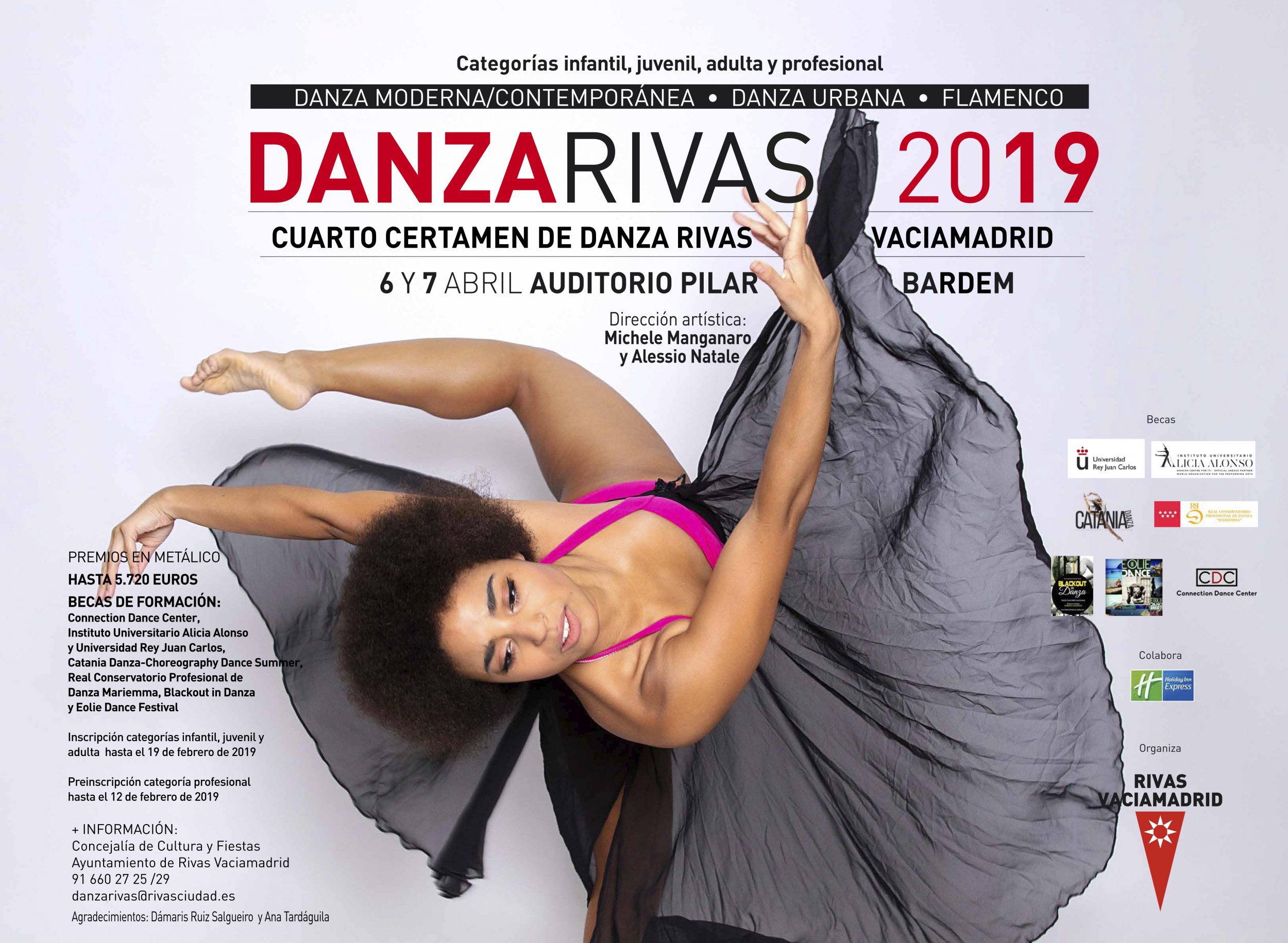 INSCRIPCIÓN DANZARIVAS INFANTIL, JUVENIL Y ADULTA