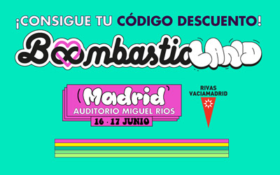Conseguir código promocional para Festival Boombastic Madrid 16 y 17 de junio – Solo residentes en Rivas Vaciamadrid a partir de 14 años de edad
