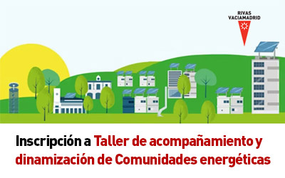 Inscripción a Taller de acompañamiento y dinamización de Comunidades energéticas día 19 de Noviembre de 2024