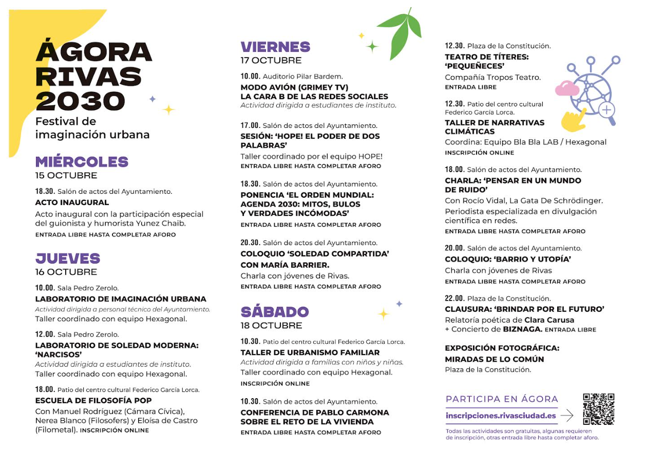 Folleto Ágora Rivas 2030 Folleto Agora Rivas 2030