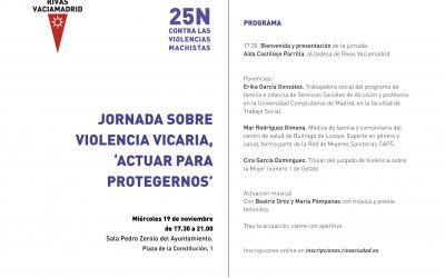 Jornada sobre violencia vicaria ‘Actuar para protegernos’