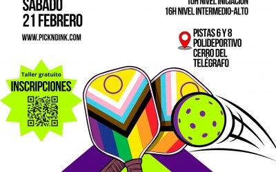 TORNEO DE PICKLEBALL CONTRA LA LGTBIFOBIA EN EL DEPORTE
