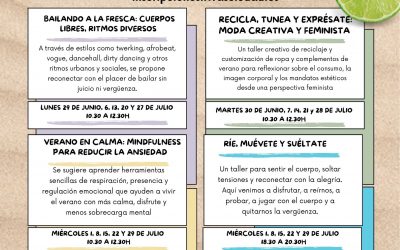 TALLERES AULA ABIERTA MUJERES VERANO 2026